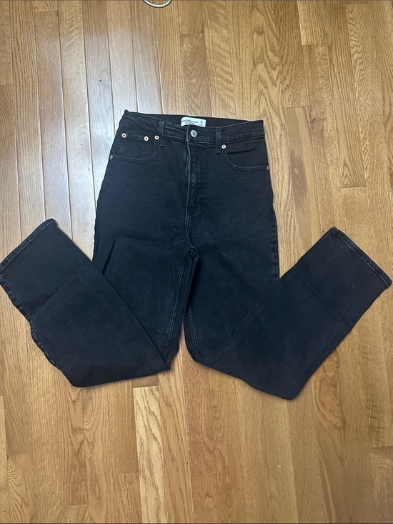 Abercrombie & Fitch Denim - abercrombie and fitch straight ultra high rise